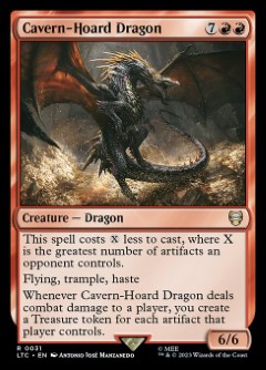 🔥 Cavern-Hoard Dragon The Lord of the Rings- Tales of Middle-earth Commander decks
